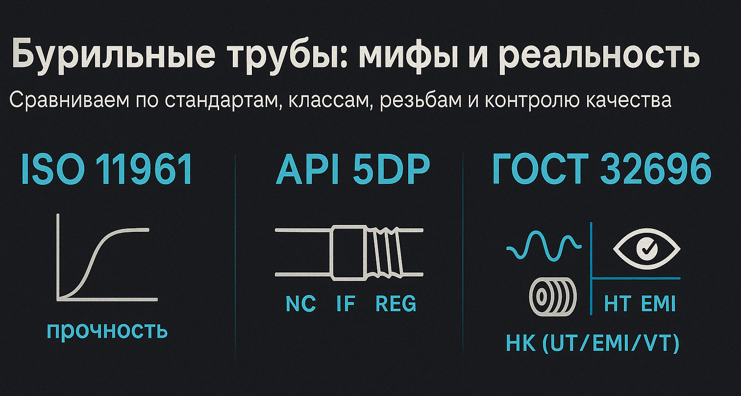 Сравнение российских и импортных бурильных труб: мифы и реальность