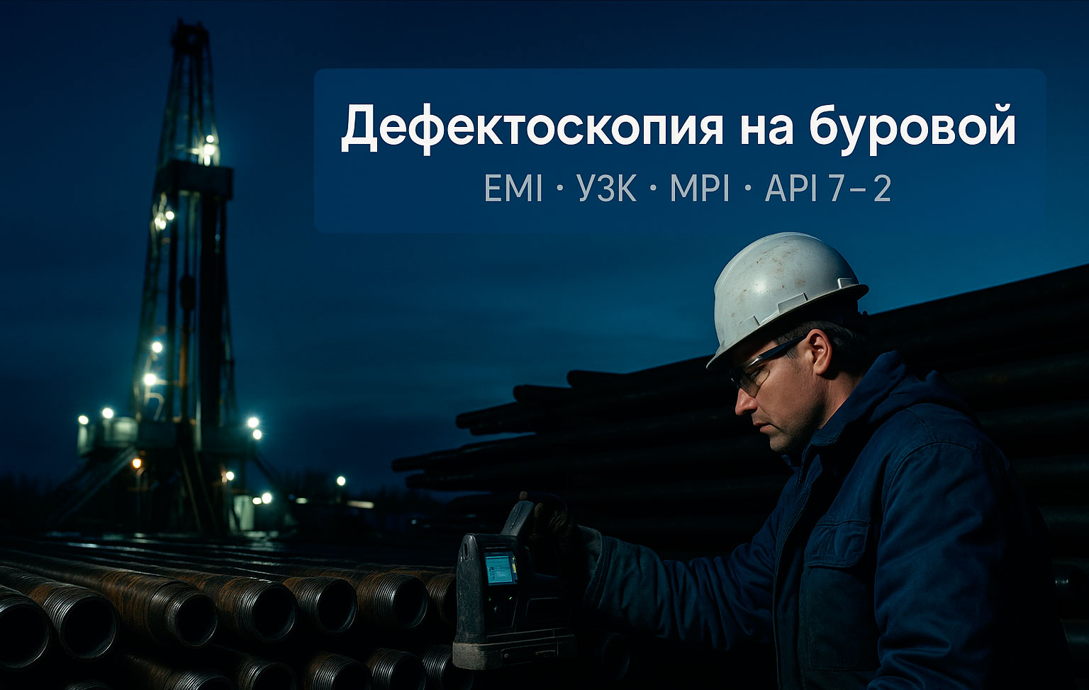 Как правильно проводить дефектоскопию на буровой