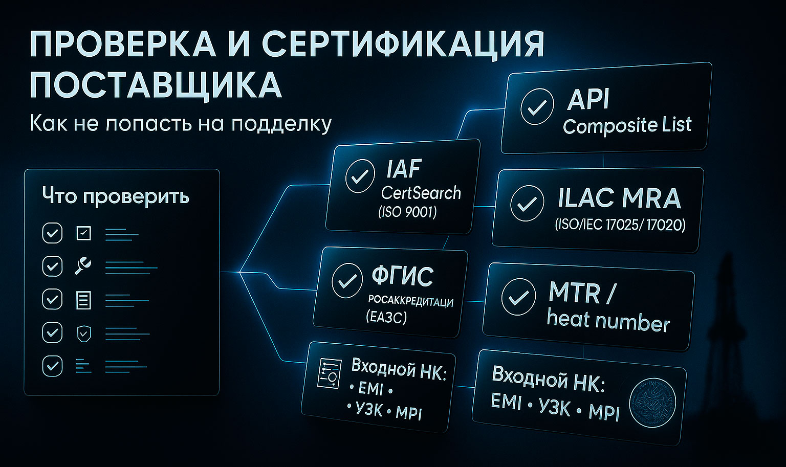 Проверка и сертификация поставщика: как не попасть на подделку