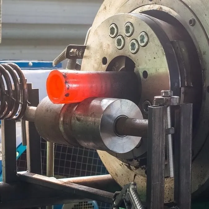 Высадка концов бурильных труб